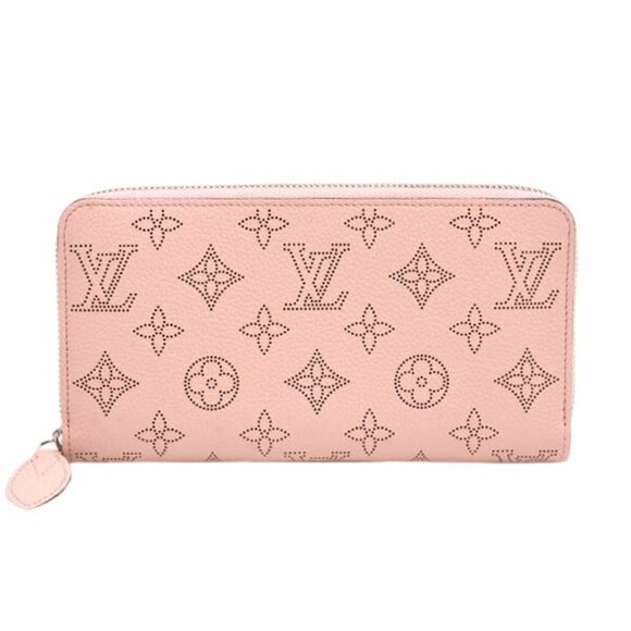 LOUIS VUITTON Pink Leather Wallet - Picture 1 of 10